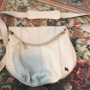 The Sak white cross body bag
